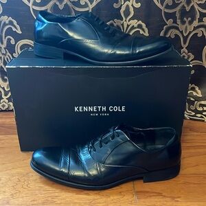 Kenneth Cole Tuxedo Style Dress Shoes Size 9.5 D